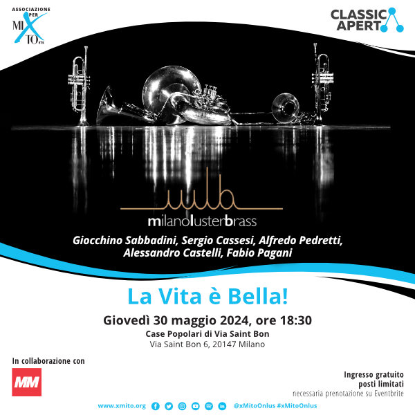 ClassicAperta - Milano Luster Brass: La vita è Bella!