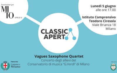 Prossimo appuntamento con ClassicAperta lunedì 5 giugno