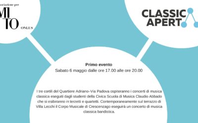 Primo appuntamento di ClassicAperta sabato 6 maggio