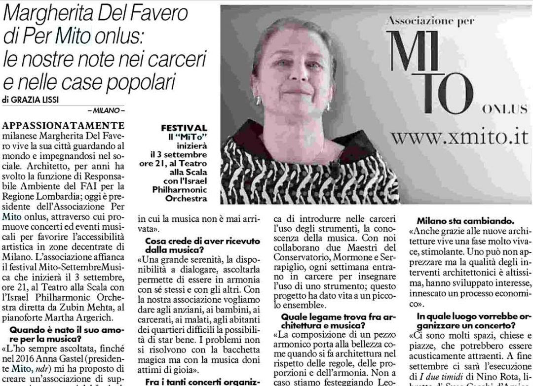 Intervista Margherita del Favero