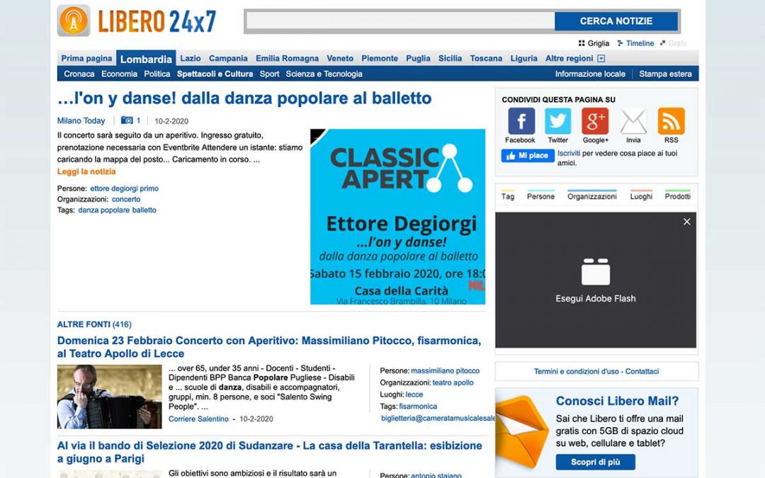 Libero 24×7 Ettore Degiorgi