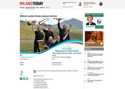 Milano Today: Milano Luster Brass: nessun dorma