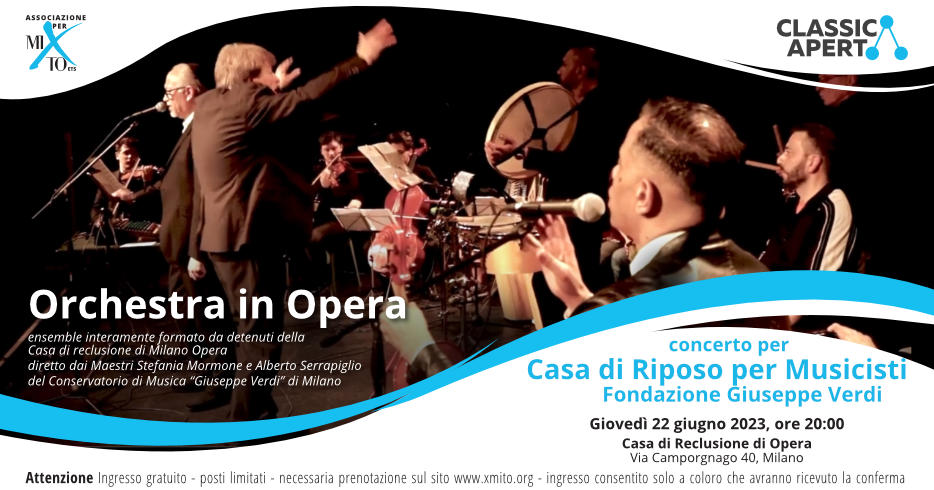 Orchestra in Opera: Concerto per Casa di Riposo per Musicisti…