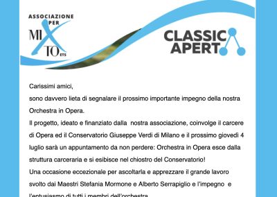 2024-06-22 Invito Orchestra in Opera: evasioni musicali