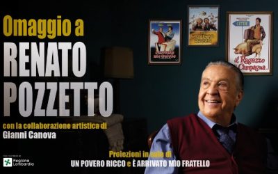 Un pomeriggio con Renato Pozzetto: risate e cinema al Teatro Lirico