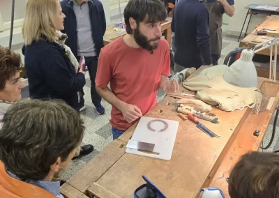 Incontro coi volontari e visita alla Civica Scuola di Liuteria di Milano